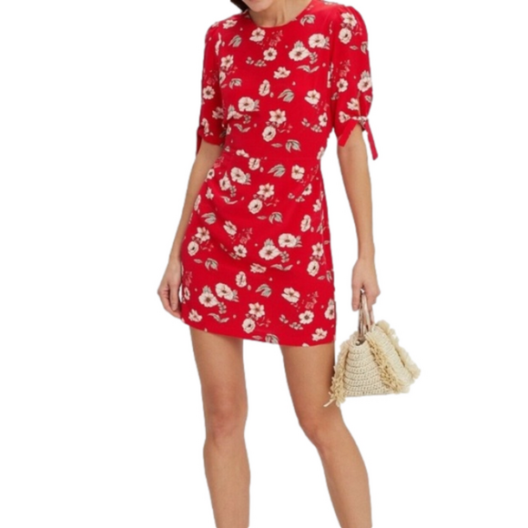 Intermix Cleo Floral Silk Dress - Picture 7 of 7